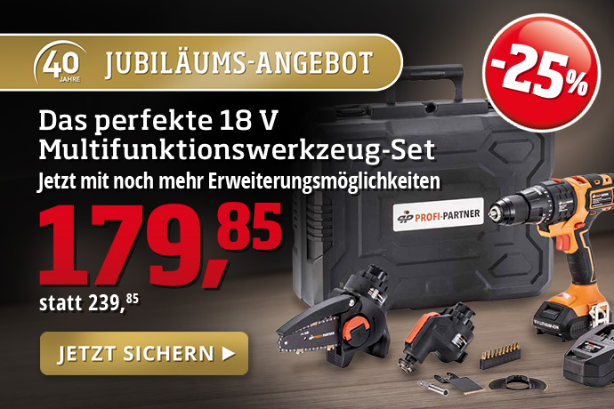 Jubiläumsangebot - Multifunktionswerkzeug-Set