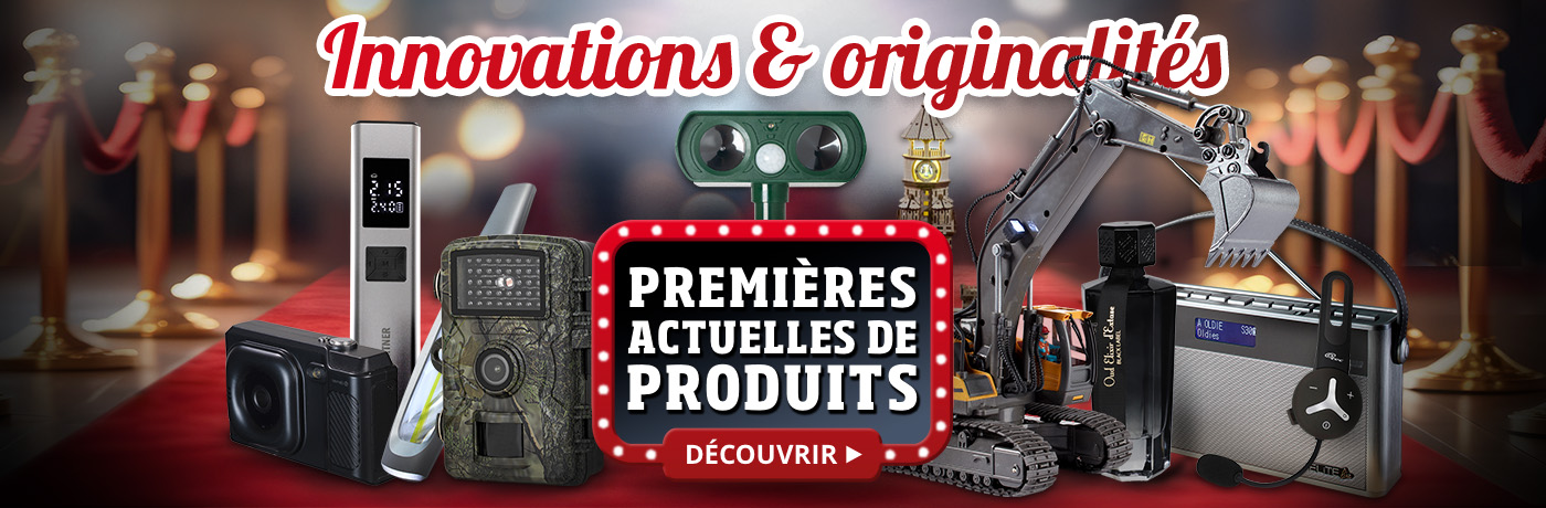 Innovations & originalités  - Découvrez