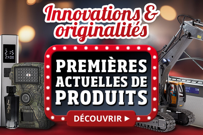 Innovations & originalités  - Découvrez