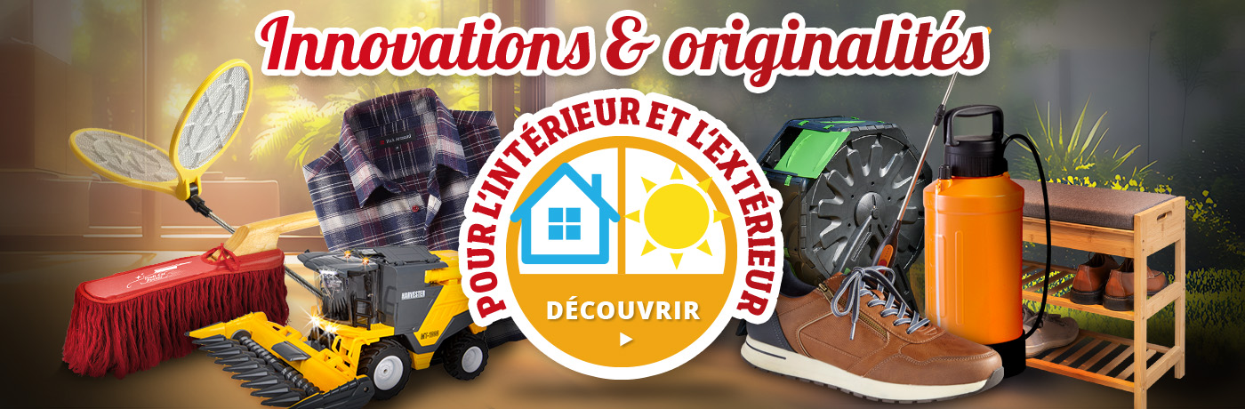 Innovations & originalités  - Découvrez