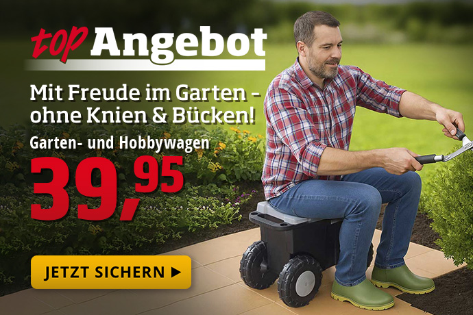 Topangebot - Garten- und Hobbywagen