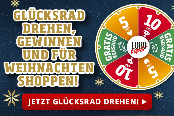 EUROtops Weihnachts-Glücksrad: Jetzt drehen und gewinnen