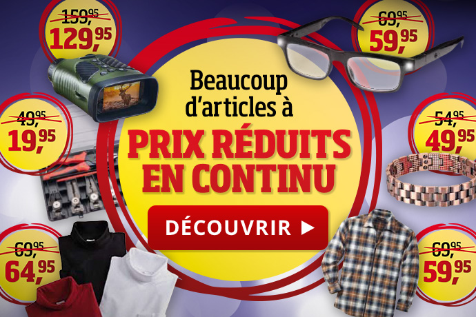 Eurotops prix réduits en continu