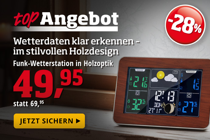 Topangebot - Funk-Wetterstation