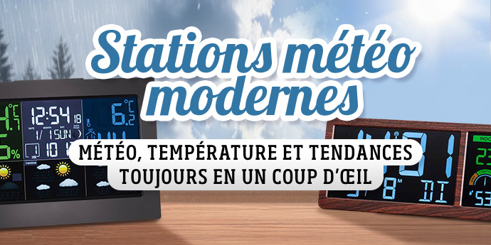 Stations météorologiques modernes : tout l’essentiel sur la météo, les températures et les tendances en un coup d’œil