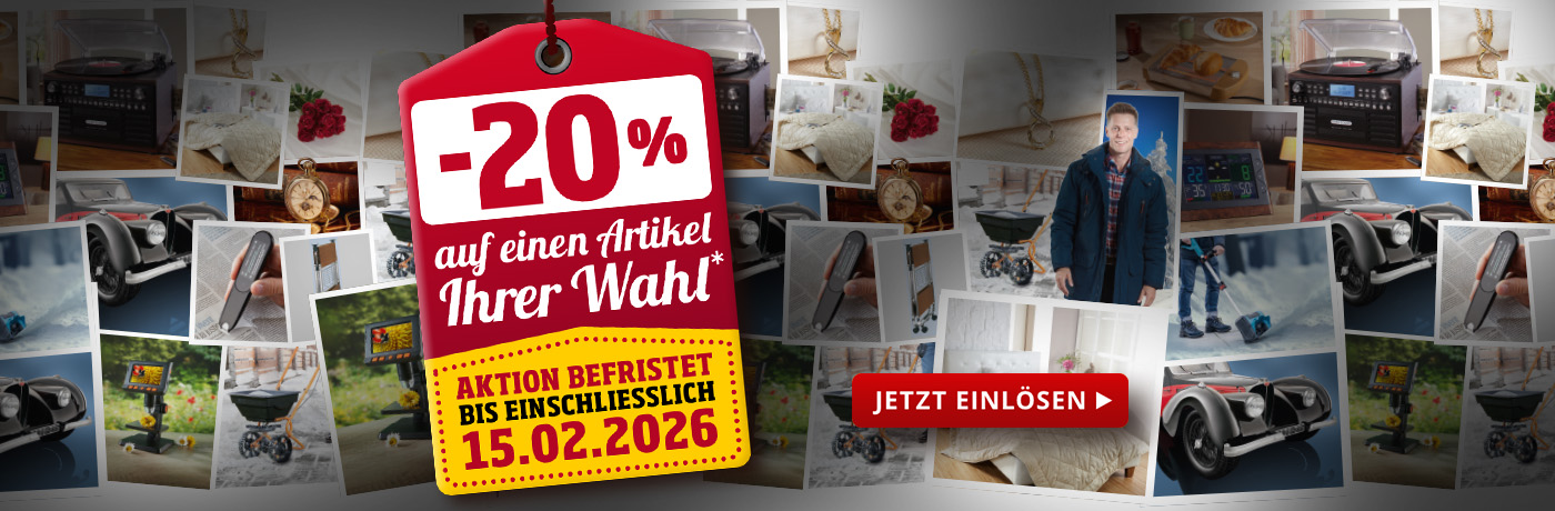 20% auf einen Artikel Ihrer Wahl bei Eurotops
