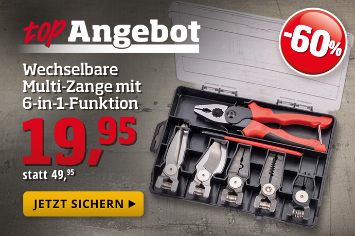 Topangebot - Wechselbare Multi-Zange