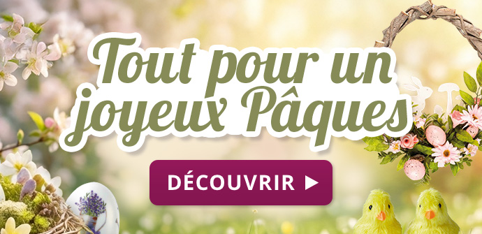Décorations de Pâques et cadeaux chez EUROtops
