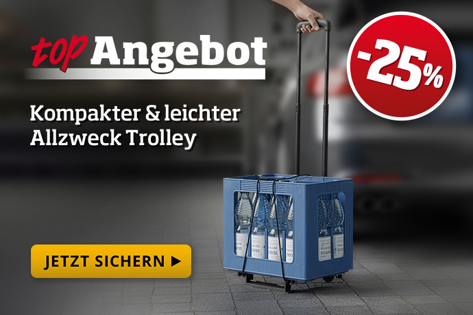 Topangebot - Kompakter Allzweck Trolley