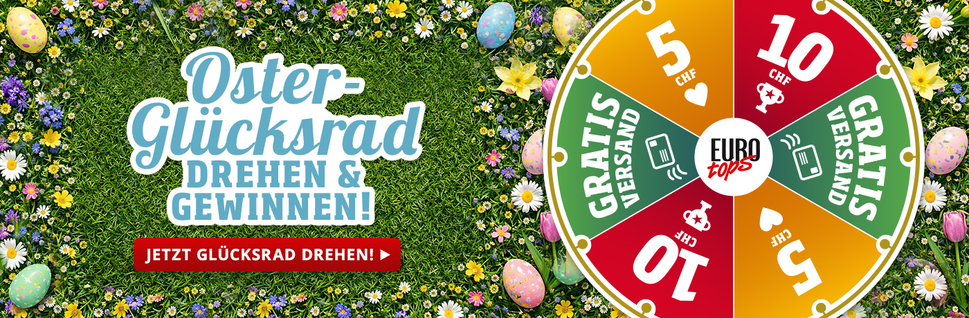 Oster-Glücksrad - Drehen und gewinnen