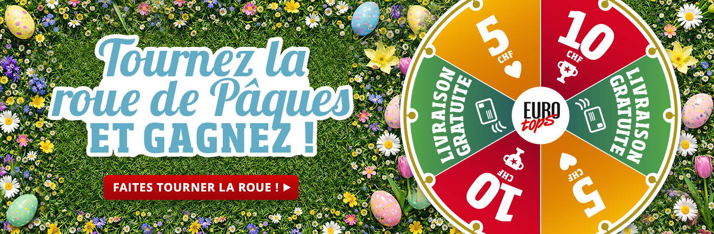 Roue de Pâques  – Tournez & gagnez !