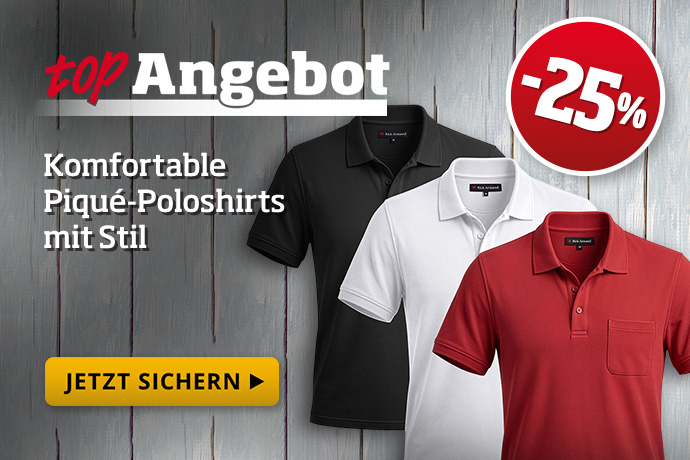 Topangebot - Pique Poloshirt