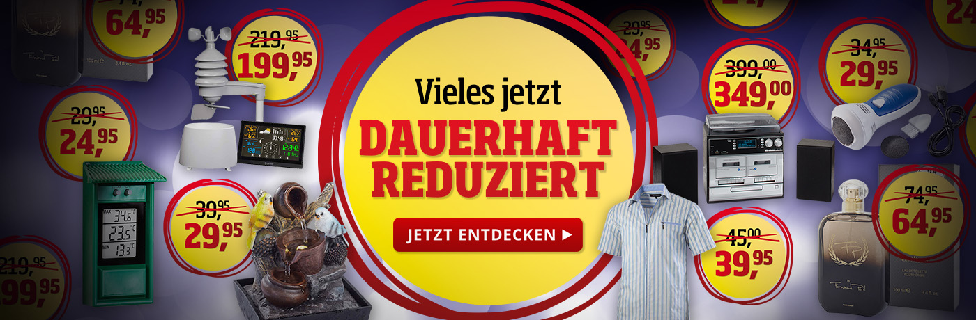 EUROtops Dauerhafte Reduzierungen