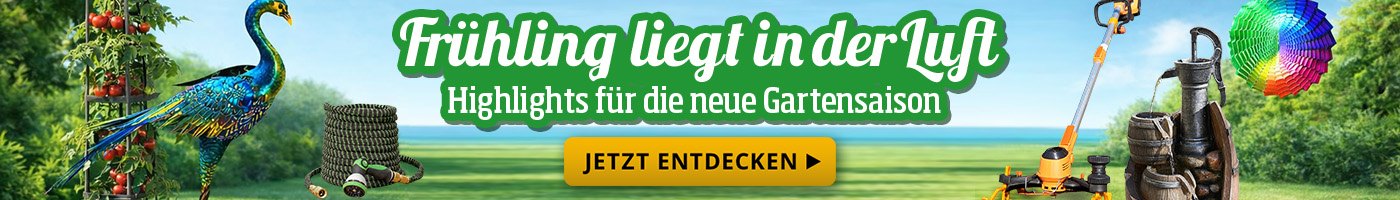 Highlights für die neue Gartensaison