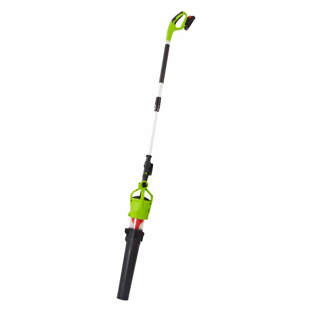 Laubbläser mit Teleskop