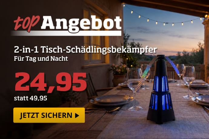 Topangebot - 2in1 Tisch-Schädlingsbekämpfer