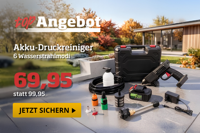 Topangebot - Akku-Druckreiniger