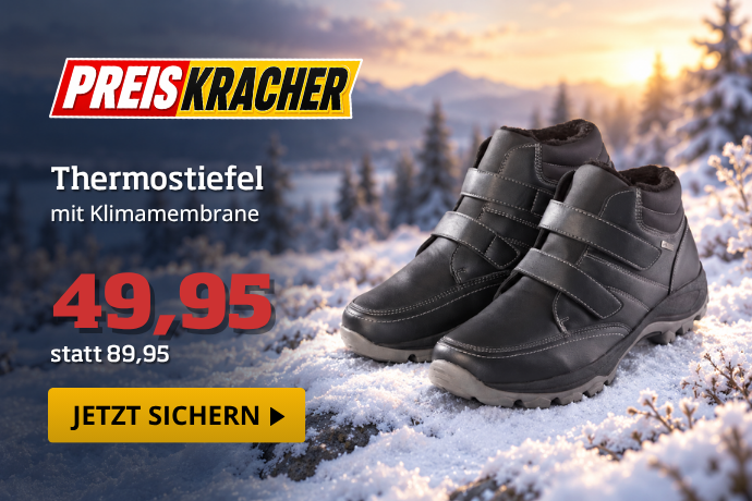Preiskracher - Thermostiefel mit Klimamembrane