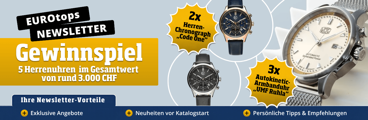 EUROtops Newsletter-Gewinnspiel
