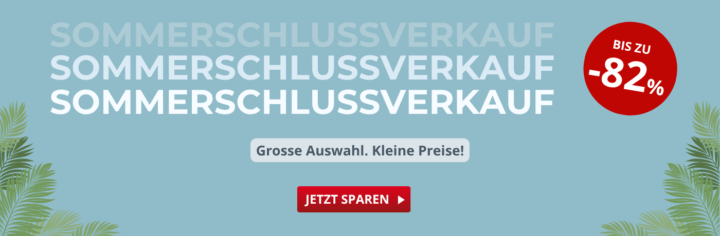 Sommerschlussverkauf 2026 bei Eurotops