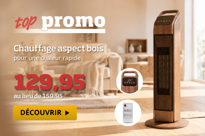 Top promo - Chauffage aspect bois