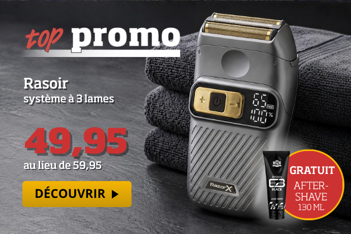 Top promo - Rasoir à 3 lames