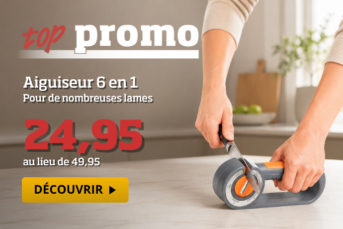 Top promo - Aiguiseur 6 en 1