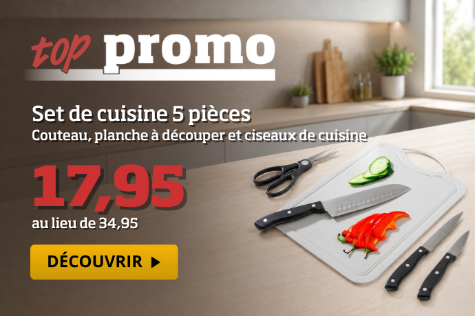 Top promo - Set de couteaux