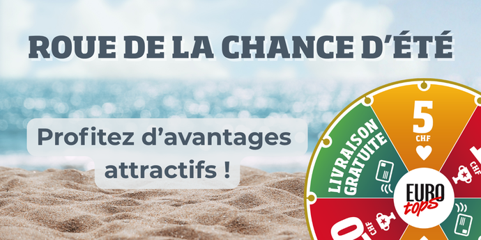 Roue de la chance de l'été