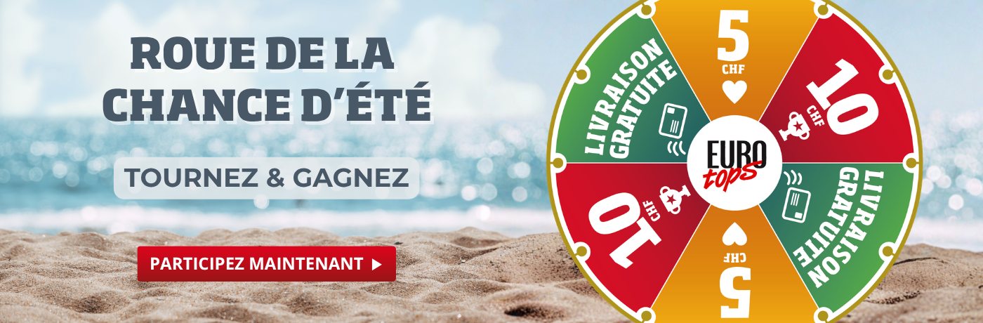 Roue de la chance d'été