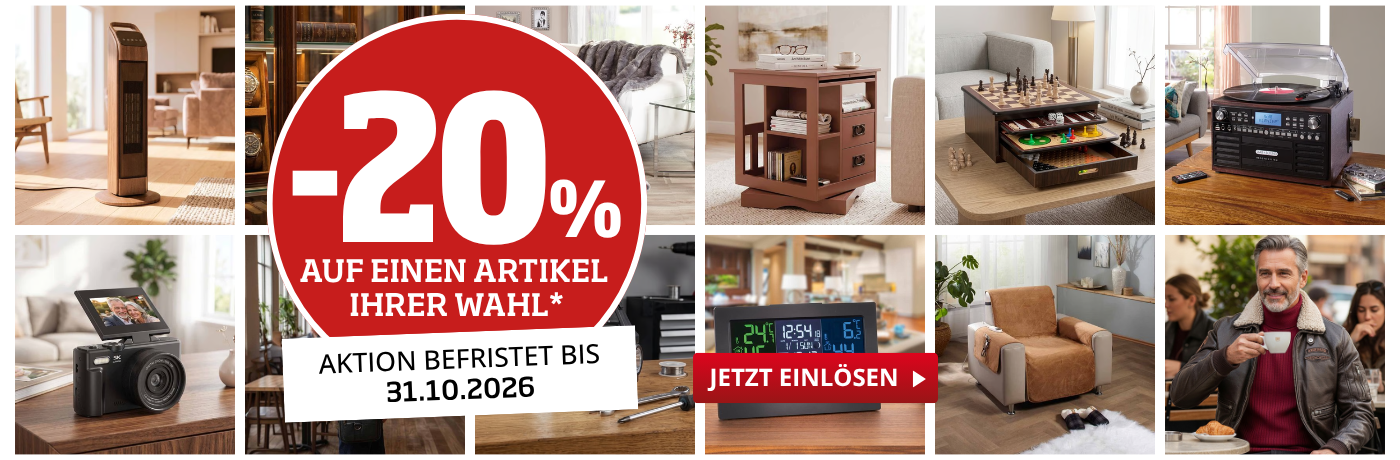 20% auf einen Artikel Ihrer Wahl bei Eurotops