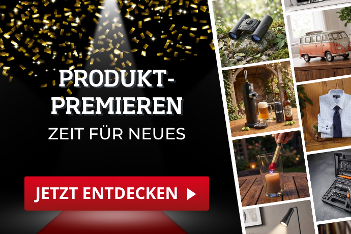 Produkt-Premieren - Zeit für Neues