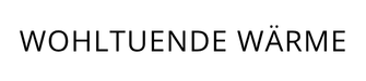 Wohltuende Wärme für kalte Tage