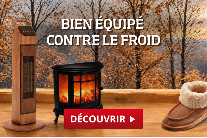 Parfaitement équipé contre le froid
