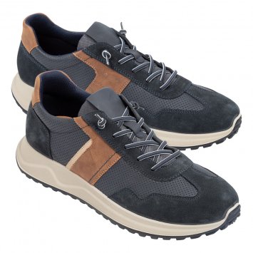 Chaussures pour hommes avec fermeture éclair