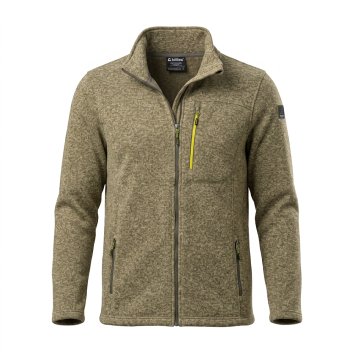 Herren Strickfleecejacke