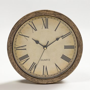 Élégante horloge murale avec compartiment secret