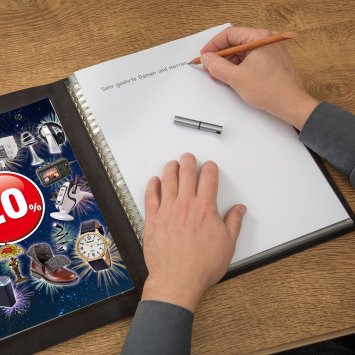 Stylo sans encre en métal
