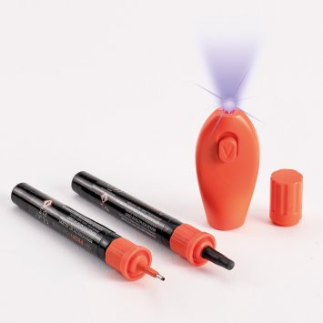 Stylo de réparation avec lampe UV