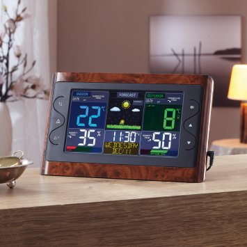 Funk-Wetterstation mit XL-Display