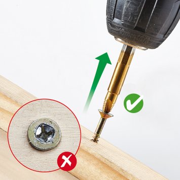 Forets dévisseurs titanium