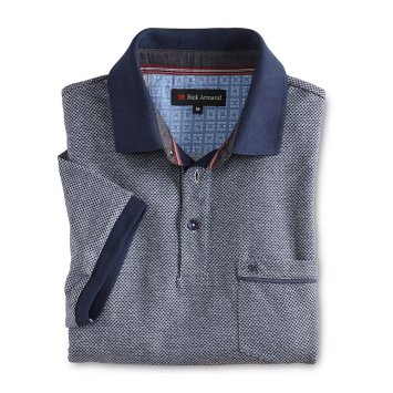 Struktur-Poloshirt