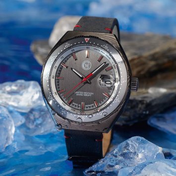 Automatik-Taucheruhr „Damast“