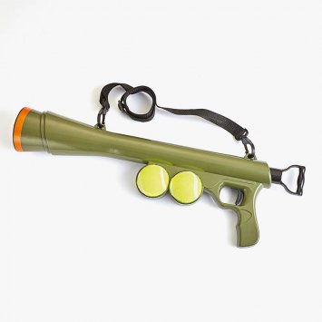 Fusil lance-balles pour chiens