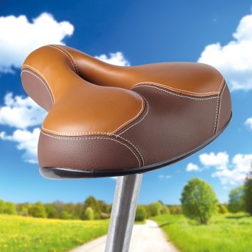 Selle de vélo à double ressort