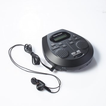 Tragbarer CD-Player mit Stereo-Lautsprechern