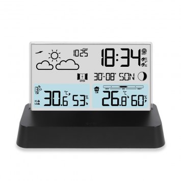Rahmenlose Funk-Wetterstation