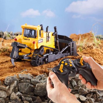 Funkgesteuerter Bulldozer