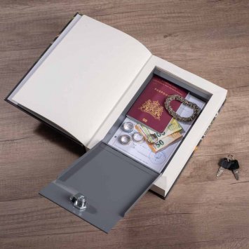 Echtpapier-Buchkassette „Kochbuch“ XXL