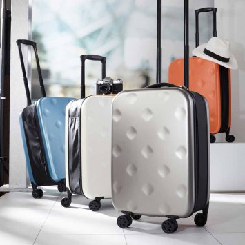 Ultraflacher Rollkoffer